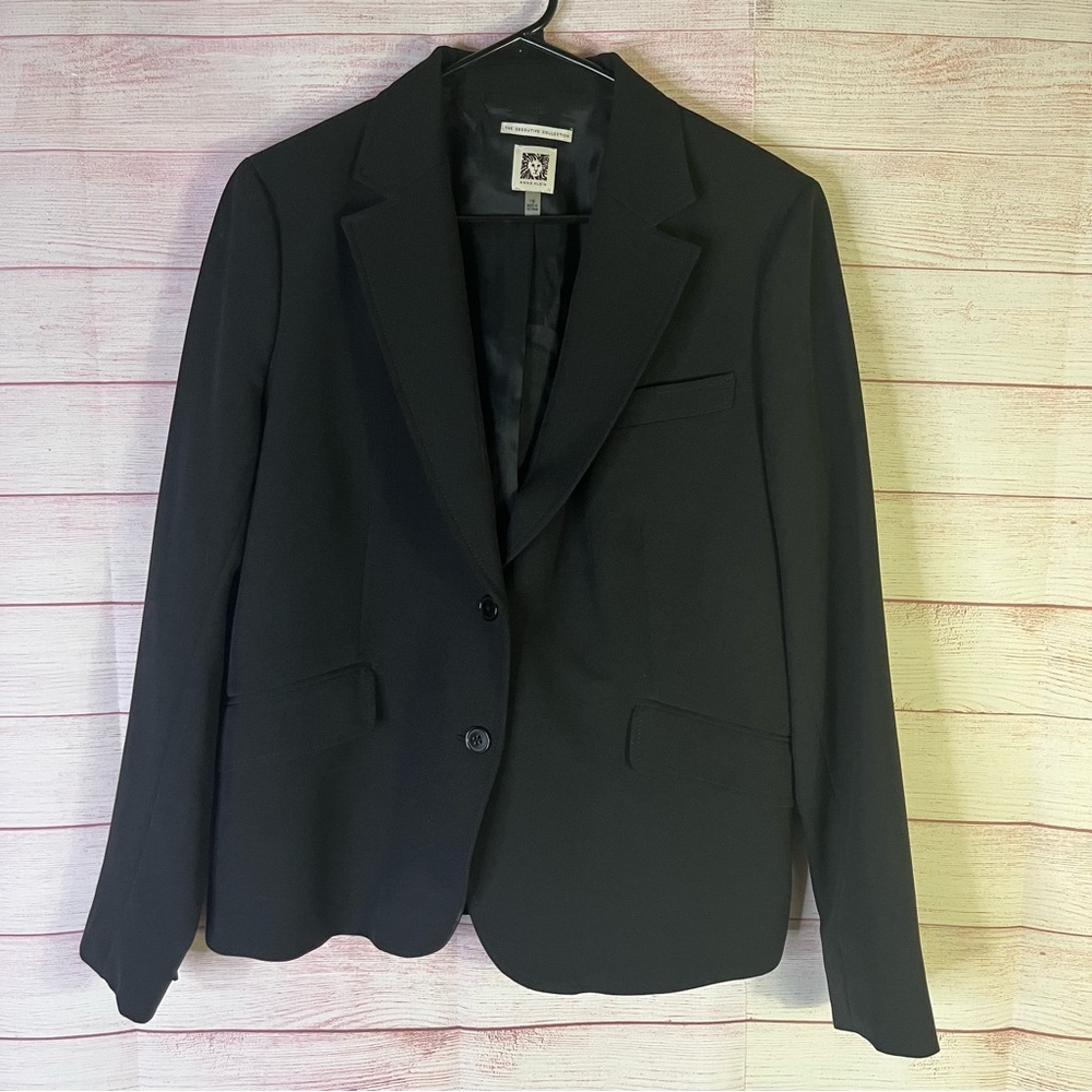 Ann Klein The Executive Collection Blazer Jacket Size 16